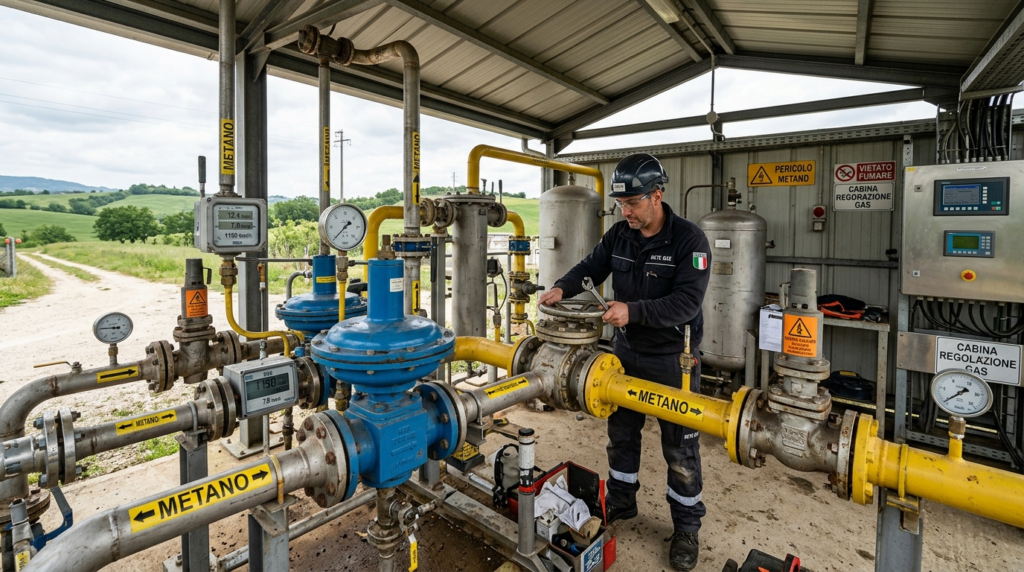 Monte San Giacomo: classificazione ATEX cabina gas