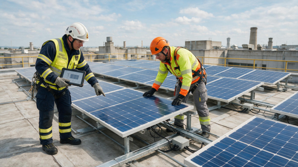 fotovoltaico e antincendio