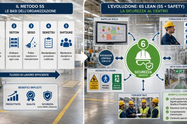 Dalle 5S alle 6S, la regola in più a tutela di chi lavora