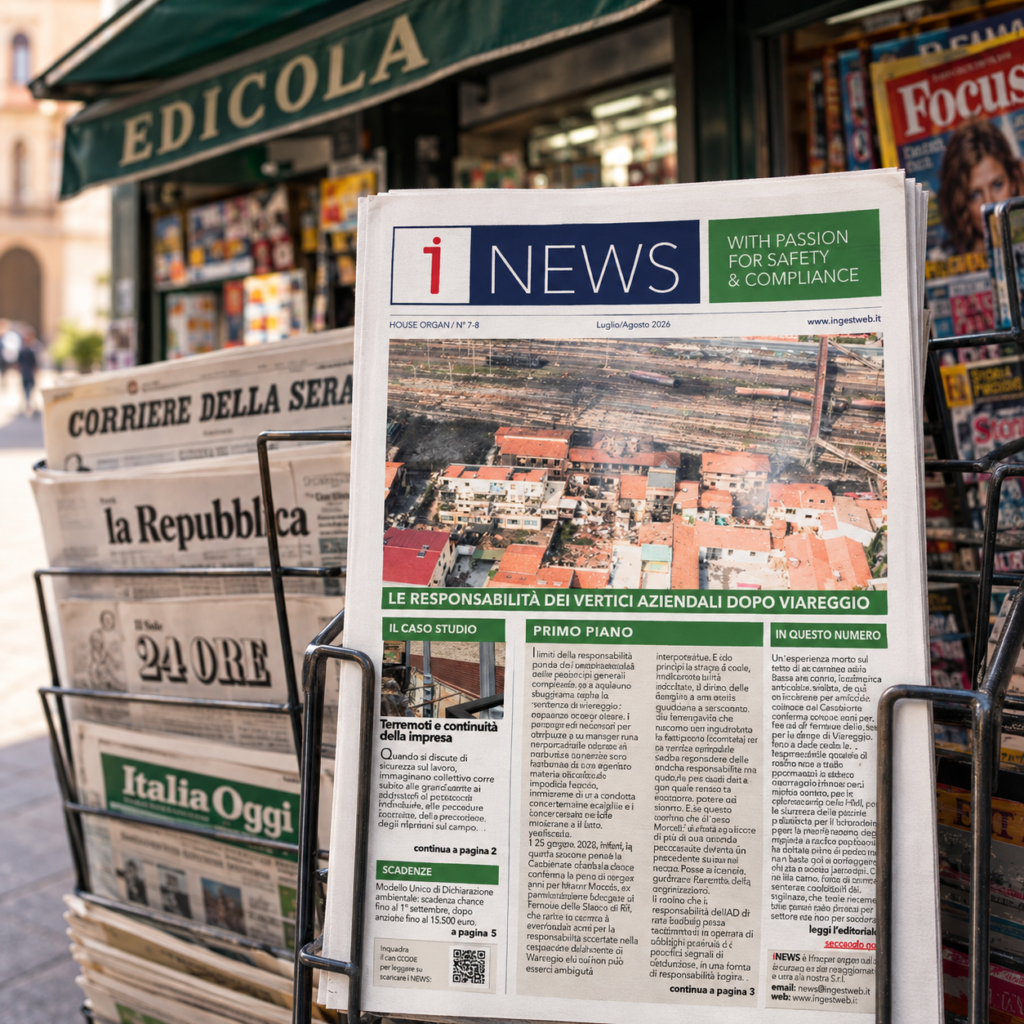 Rischio d'impresa: dalla colpa penale all'ERM